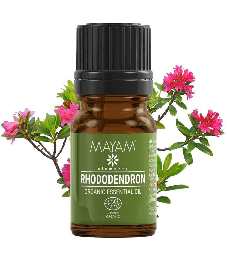 Ulei esential de Azalee (Rhododendron) Bio. Ecocert / Cosmos - 5 ml