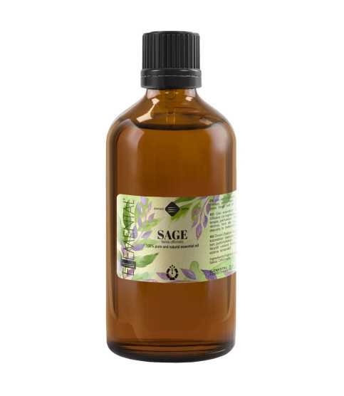 Ulei esential de Salvie oficinală - 100 ml