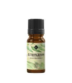Ulei esential de Lemongrass Bio. Ecocert / Cosmos - 10 ml