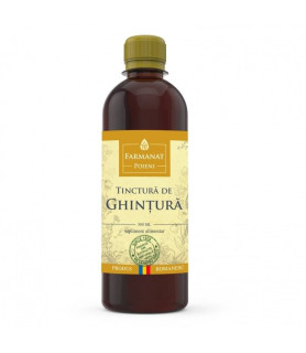 Tinctură de Ghinţură pentru vitalitate și performanță mentală 500ml