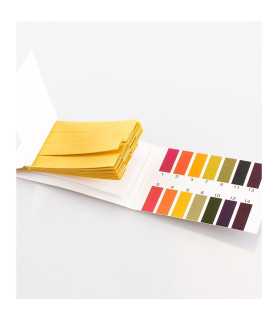 Hartie indicator pH 1-14. set 80 benzi