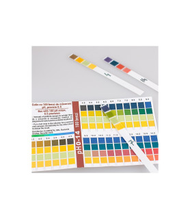 Hartie indicator pH 0-14 de precizie. cutie 100 benzi