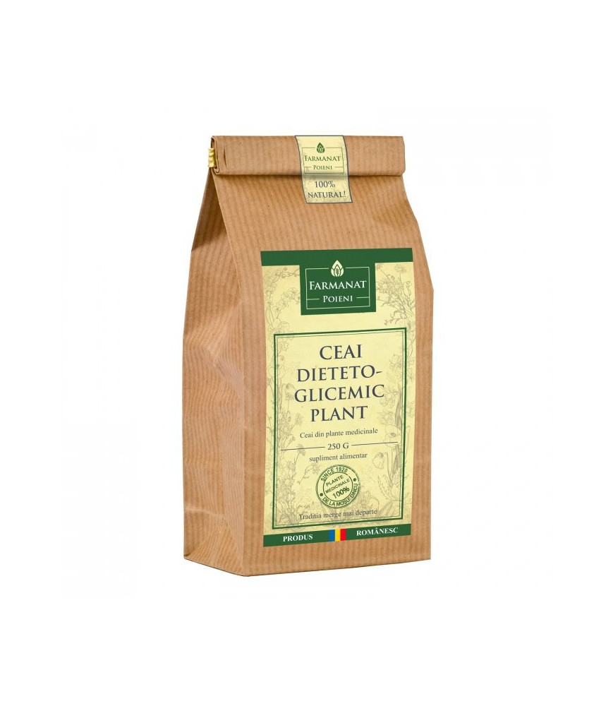 Ceai Dieteto-Glicemic Plant pentru diabet si afectiuni ale pancreasului 250g
