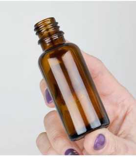 Sticlă brună DIN18. 30 ml fara capac