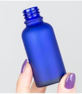 Sticlă Ele Albastră mată 30 ml