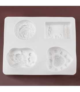 Forma de sapun Romance. 4 cavitati