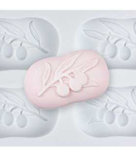 Forma de sapun Olive. 4 cavitati