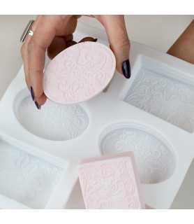 Forma de sapun Dantela. 6 cavitati