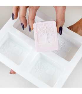 Forma de sapun Tree. 4 cavitati