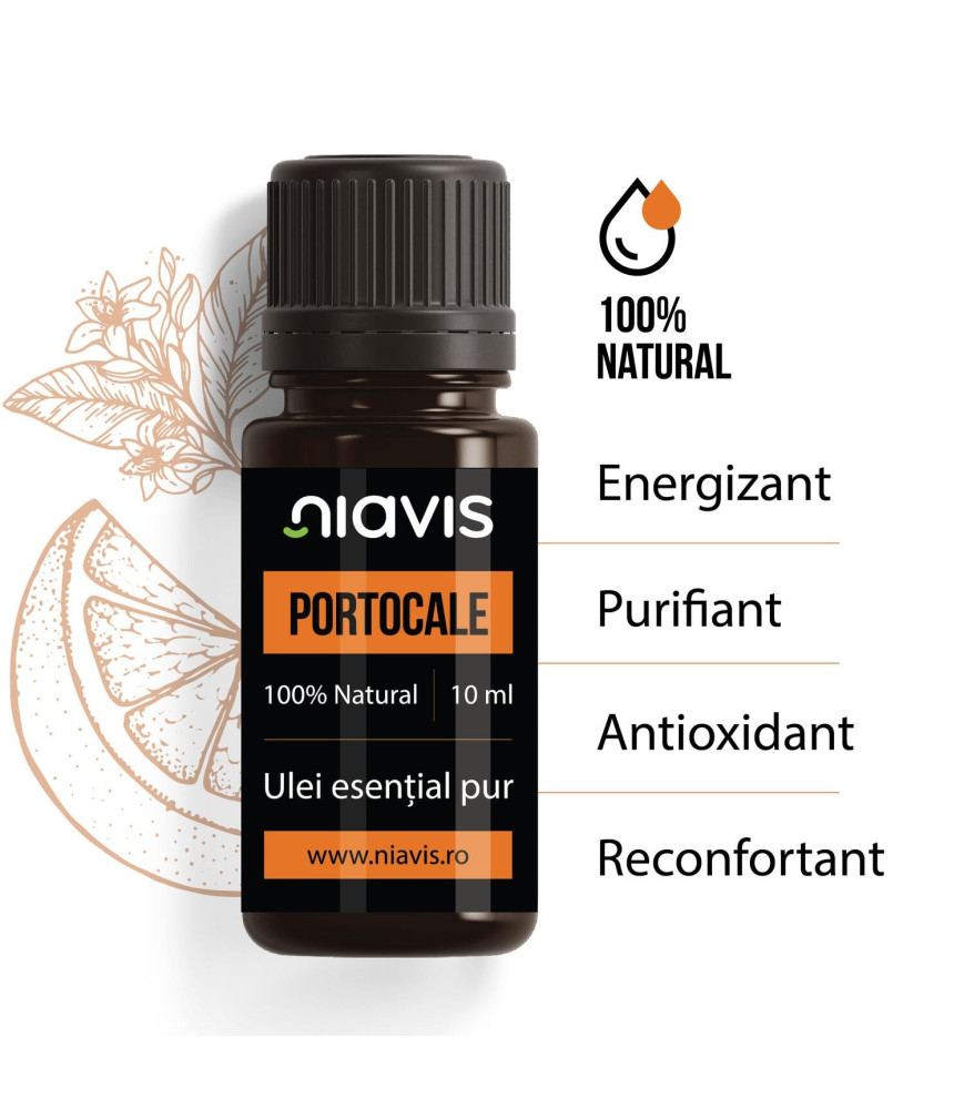 NIAVIS ULEI ESENTIAL DE PORTOCALE 10ML