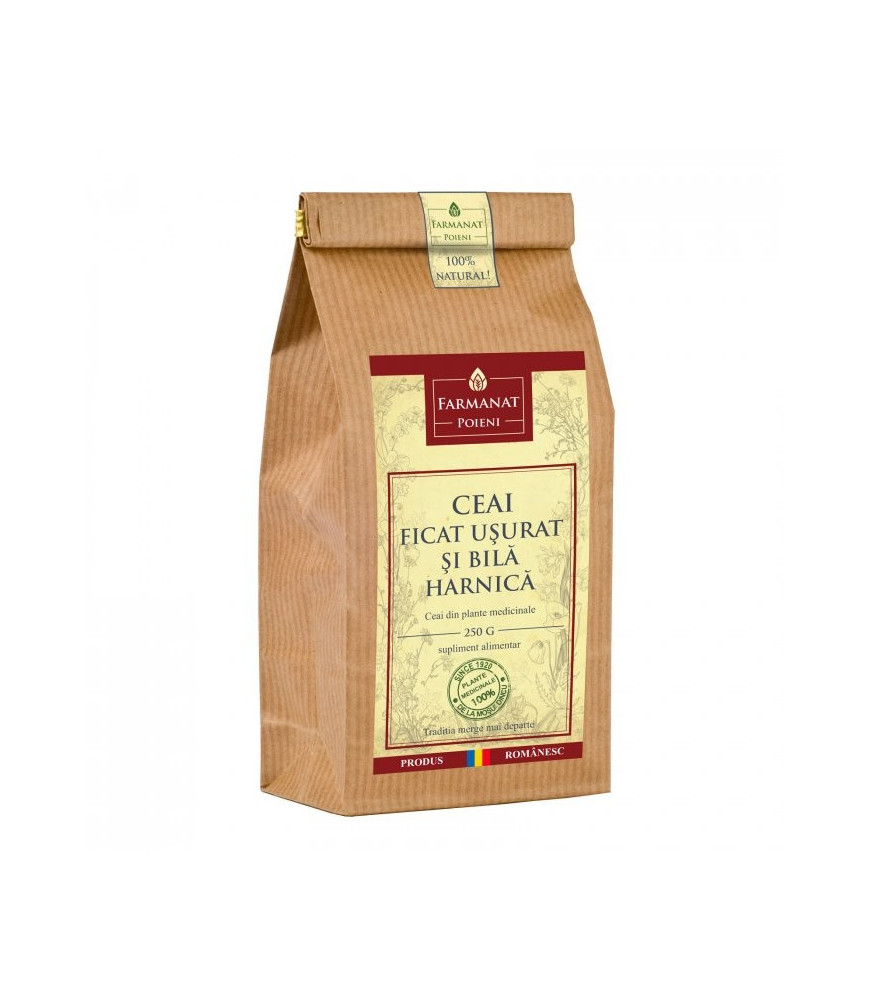 Ceai Ficat Usurat si Bila Harnica pentru afecțiuni hepato-biliare 250g