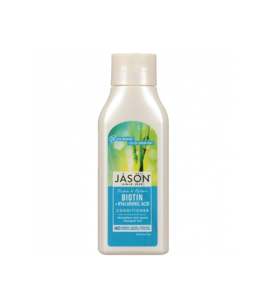 Sampon Biotin cu acid hialuronic pt intarirea si repararea parului, Jason, 473 ml