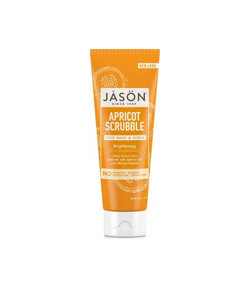 Scrub / Demachiant de fata cu caise, 130 ml. Jason