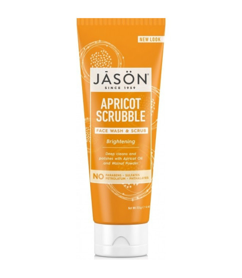 Scrub / Demachiant de fata cu caise, 130 ml. Jason