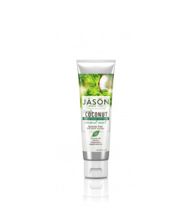 Pasta de dinti cu cocos si menta pentru intarirea dintilor, 119 g, Jason