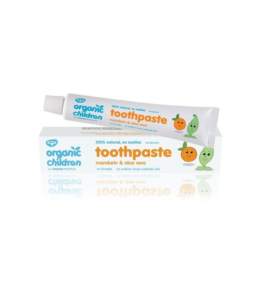 Pasta de dinti cu mandarine pt. bebelusi, homeopata, Green People