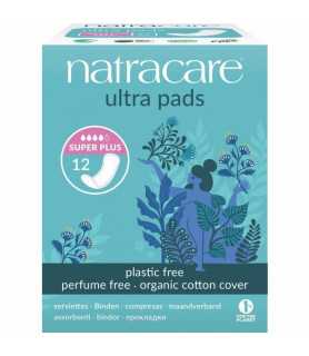 Absorbante super plus cu strat de bumbac organic, Natracare