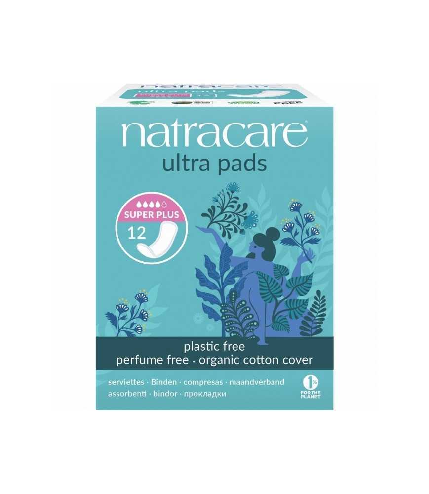 Absorbante super plus cu strat de bumbac organic, Natracare