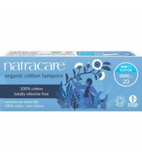 Tampoane super, 20 buc., Natracare