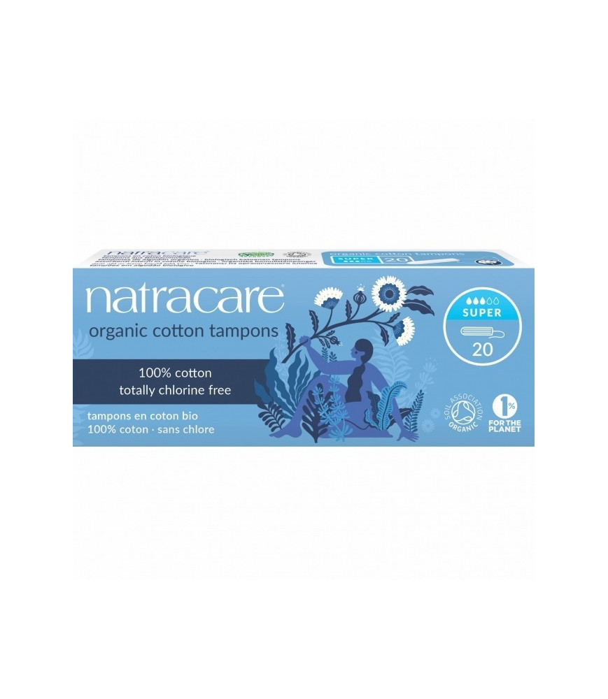 Tampoane super, 20 buc., Natracare