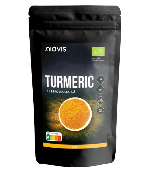 NIAVIS TURMERIC PULBERE ECOLOGICA - BIO 125G