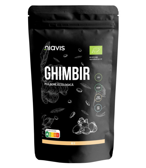 NIAVIS GHIMBIR PULBERE ECOLOGICA - BIO 60G