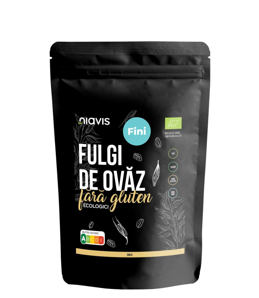 NIAVIS FULGI DE OVAZ ECOLOGICI FINI FARA GLUTEN 250G
