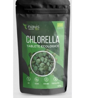 NIAVIS CHLORELLA TABLETE ECOLOGICE - BIO 125G