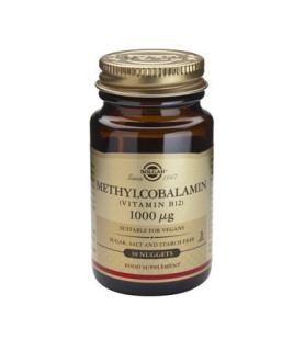 SOLGAR METHYLCOBALAMIN (VITAMIN B-12) 1000G 30 TABLETE