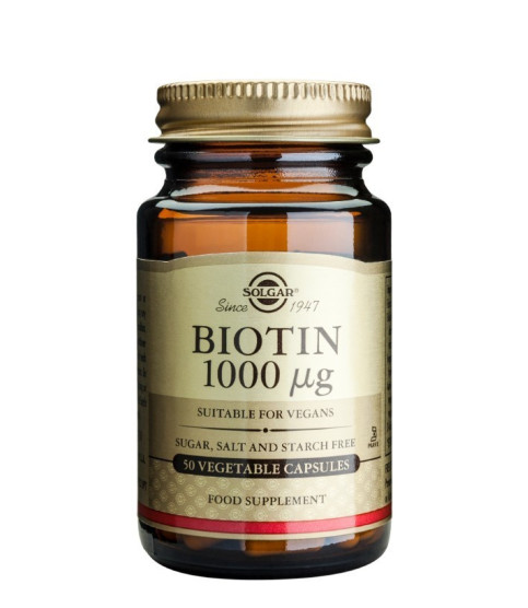 BIOTIN 1000MCG 50 CAPSULE VEGETALE
