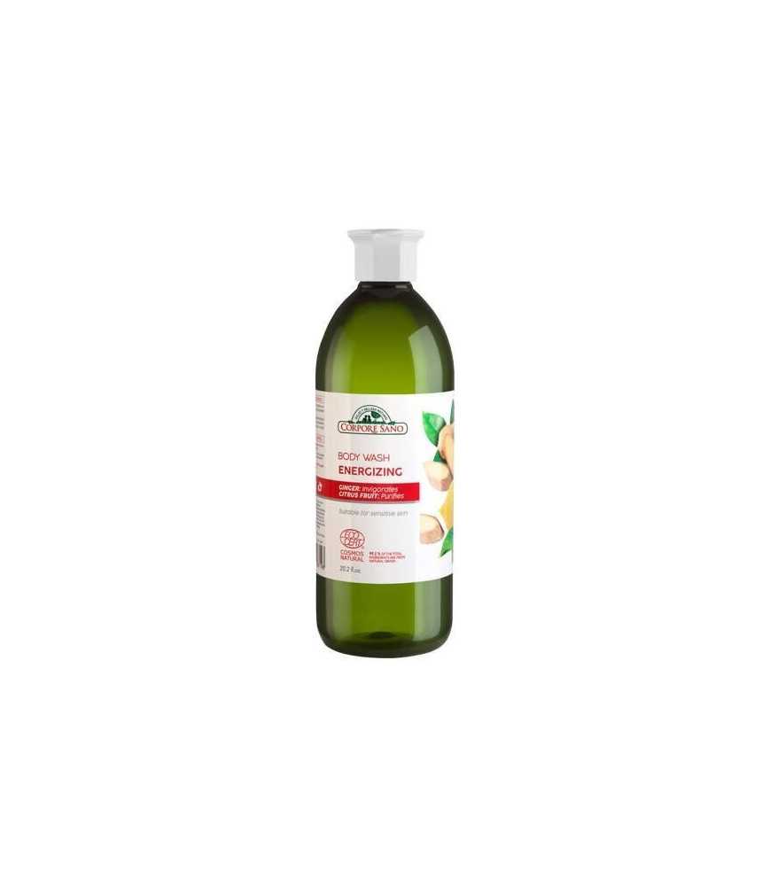 Gel de dus energizant cu ghimbir si citrice, Corpore Sano, 600 ml