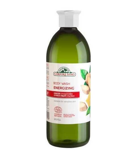 Gel de dus energizant cu ghimbir si citrice, Corpore Sano, 600 ml