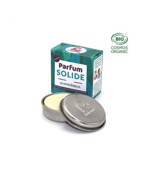 Parfum solid Mysterious cu pin si lemn, Lamazuna, 20 ml