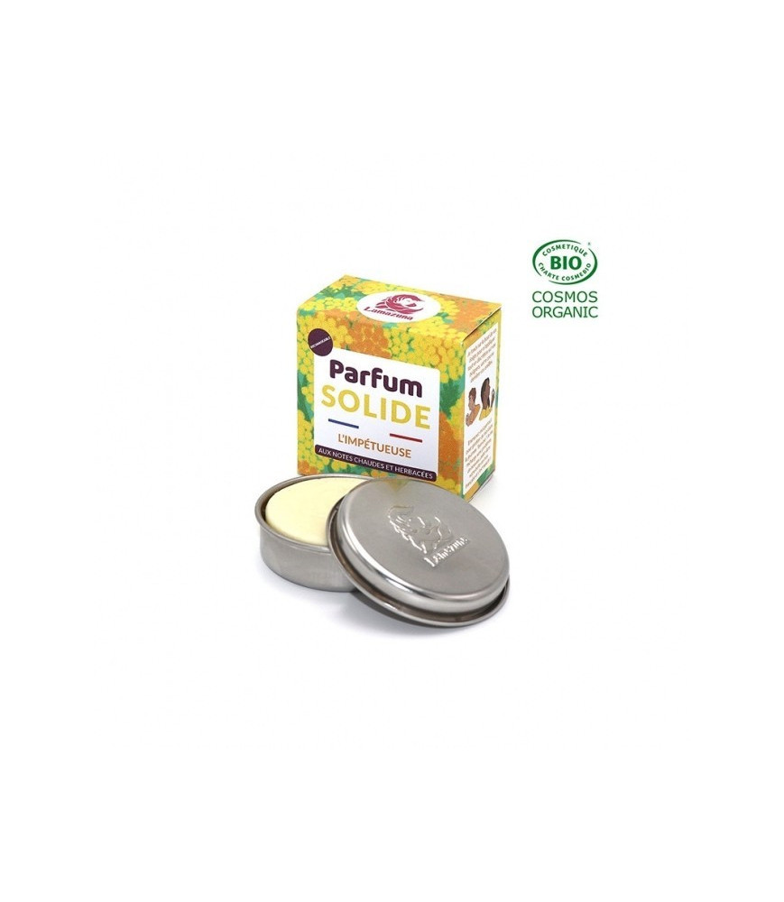 Parfum solid Impetuous cu smochine, mimoza si cedru, Lamazuna, 20 m