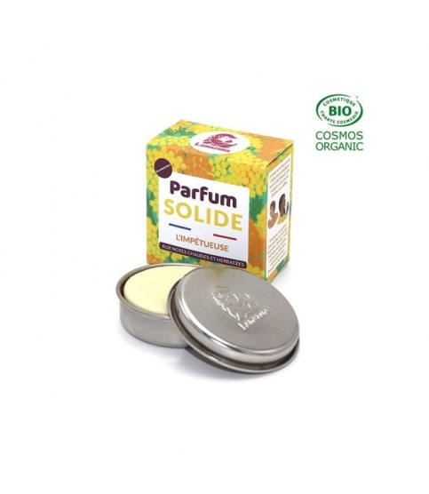 Parfum solid Impetuous cu smochine, mimoza si cedru, Lamazuna, 20 m