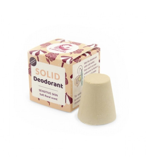 Deodorant solid piele sensibila, Floral zero waste Lamazuna, 30g