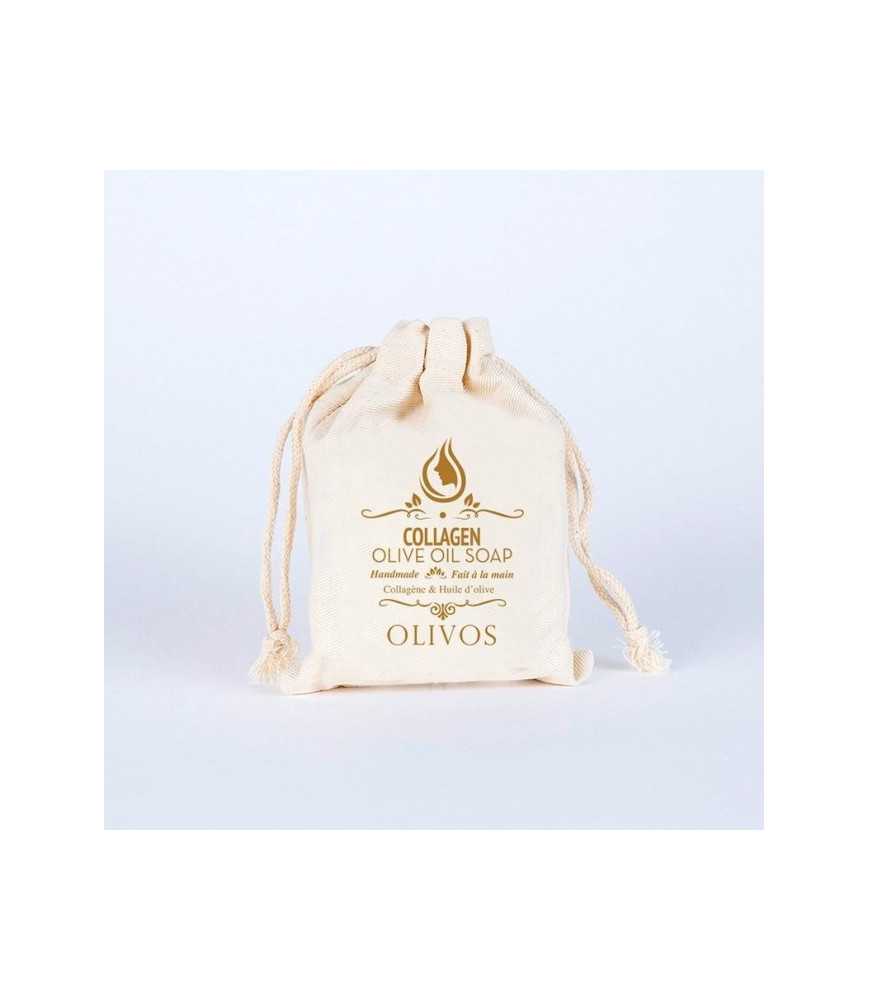 Sapun cu ulei de masline si colagen, pt. elasticitate si fermitate, Olivos, 150 g