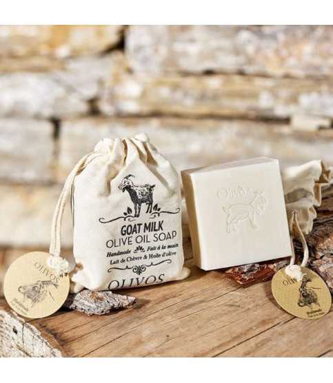 Sapun nutritiv cu lapte de capra si ulei de masline, pt. elasticitatea pielii, Olivos, 150 g
