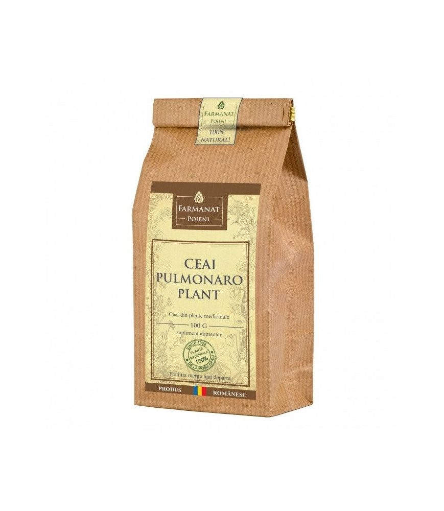 Ceai pulmonaro-plant pentru afectiuni pulmonar respiratorii 100g