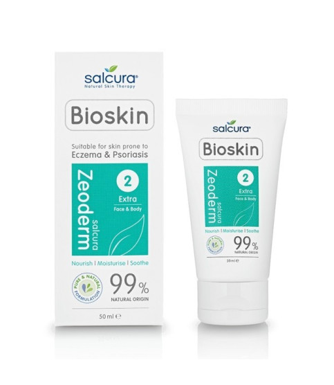 Zeoderm - crema tratament reparatoare si hidratanta pt pielea cu eczema sau psoriazis, fata si corp, Salcura, 50 ml