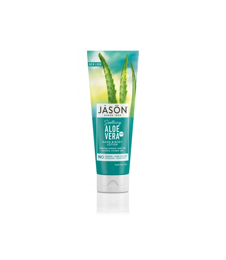 Crema hidratanta cu 84% aloe vera, pt maini si corp, Jason, 227 g