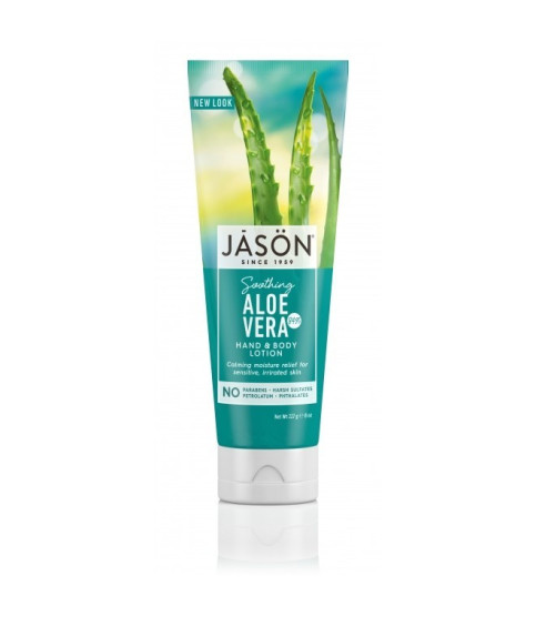 Crema hidratanta cu 84% aloe vera, pt maini si corp, Jason, 227 g