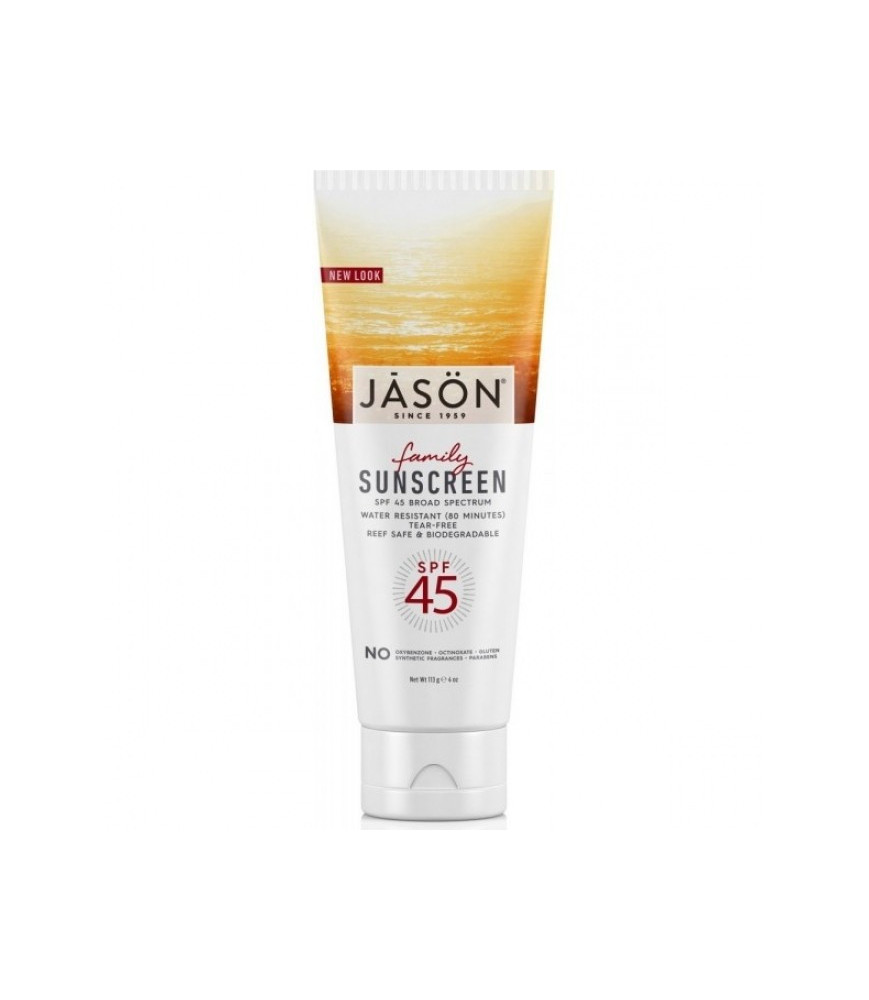 Lotiune protectie solara Jason cu SPF 45 - Family, 113 g