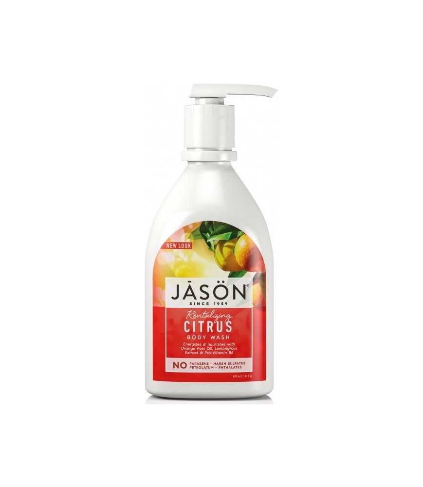 Gel de dus satinat, cu citrice, 887ml, Jason