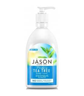 Sapun lichid cu Tea Tree, pentru fata si maini, 473 ml. Jason