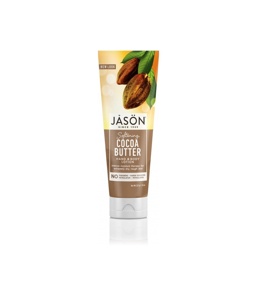 Lotiune hidratanta cu unt de cacao pt maini si corp, 227g, Jason