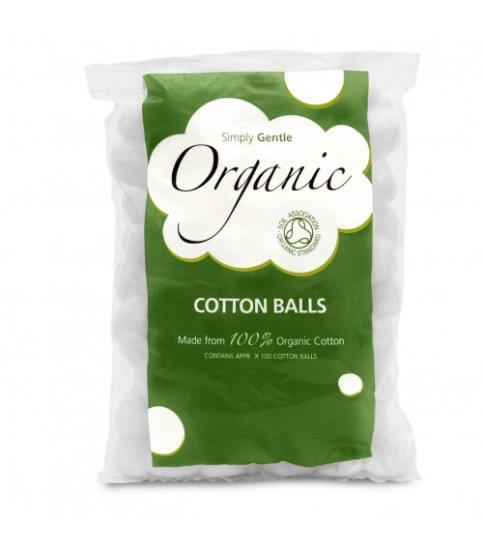 Bile de vata din bumbac organic, Macdonald and Taylor,100 buc