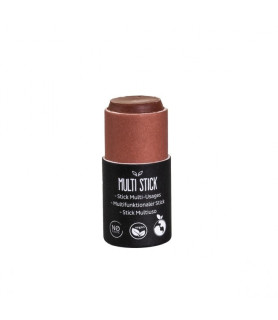 Stick 2 in 1 pentru buze si obraji, 02 Brown, Beauty Made Easy, 6 g