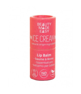 Balsam buze vegan, zero plastic, Ice Cream, Beauty Made Easy, 5,5 g