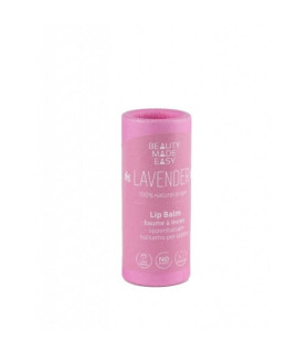 Balsam de buze zero plastic, Lavanda, Beauty Made Easy, 6 g